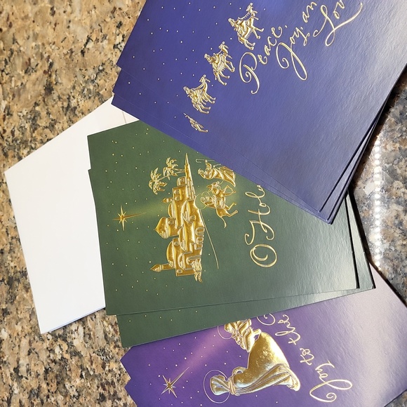Lot of 64 Religious Christmas Cards - Picture 6 of 9